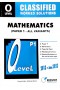 GCE O Level Classified Mathematics Paper 1